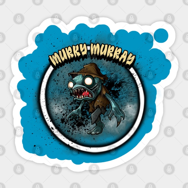 Murky Murray Sticker by CTJFDesigns